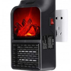 دفاية مكتبية على شكل صوبة حطب بقوة 900 واط